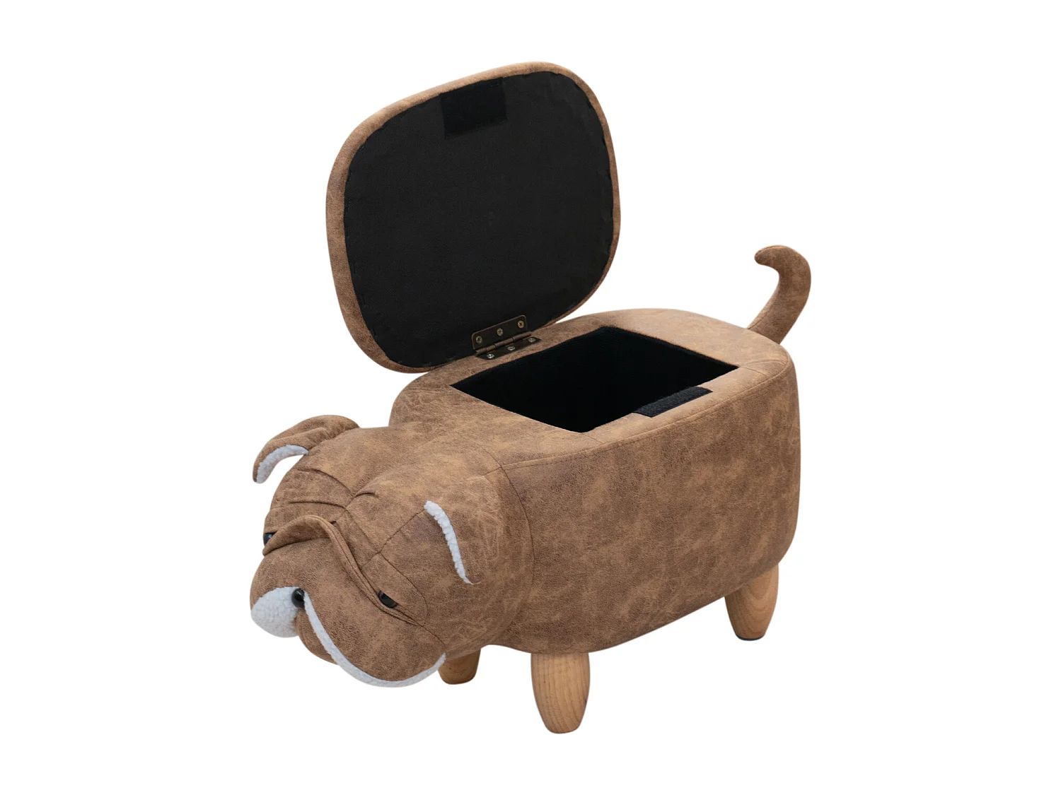 SVITA tabouret animal rangement tabouret enfant siège tabouret chambre enfant siège boîte carlin