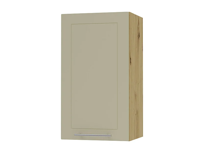 KÜCHENHÄNGESCHRANK Kvantum W2/40 Vanille Matt / Eiche Artisan Matt 40 / 32,5 / 72cm