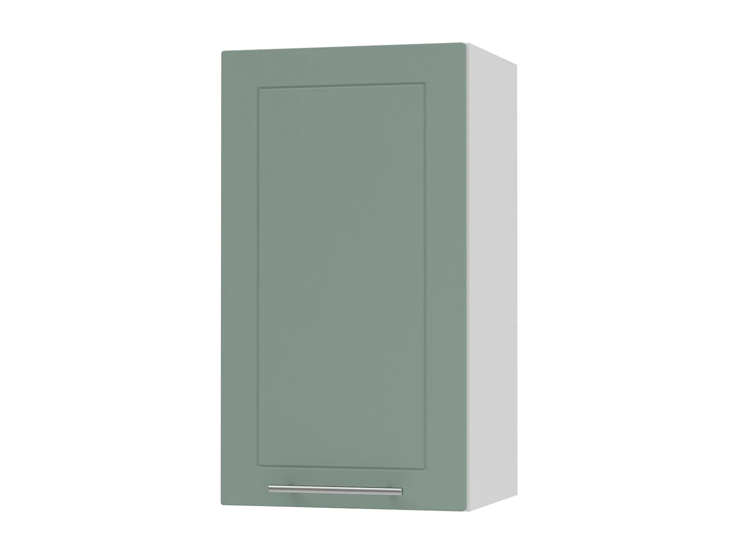 KÜCHENHÄNGESCHRANK Kvantum W2/40 Mint Matt / Weiß Matt 40 / 32,5 / 72cm