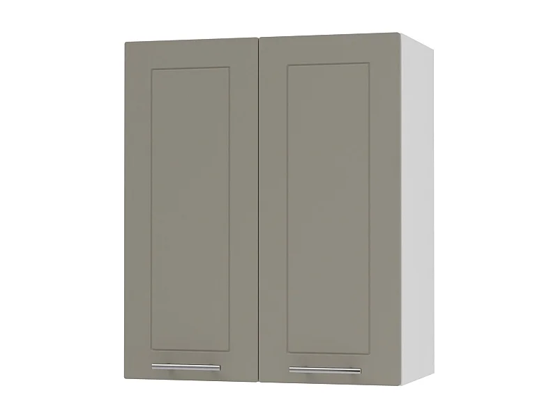 KÜCHENHÄNGESCHRANK Kvantum W3/60 Beige Matt / Weiß Matt 60 / 32,5 / 72cm