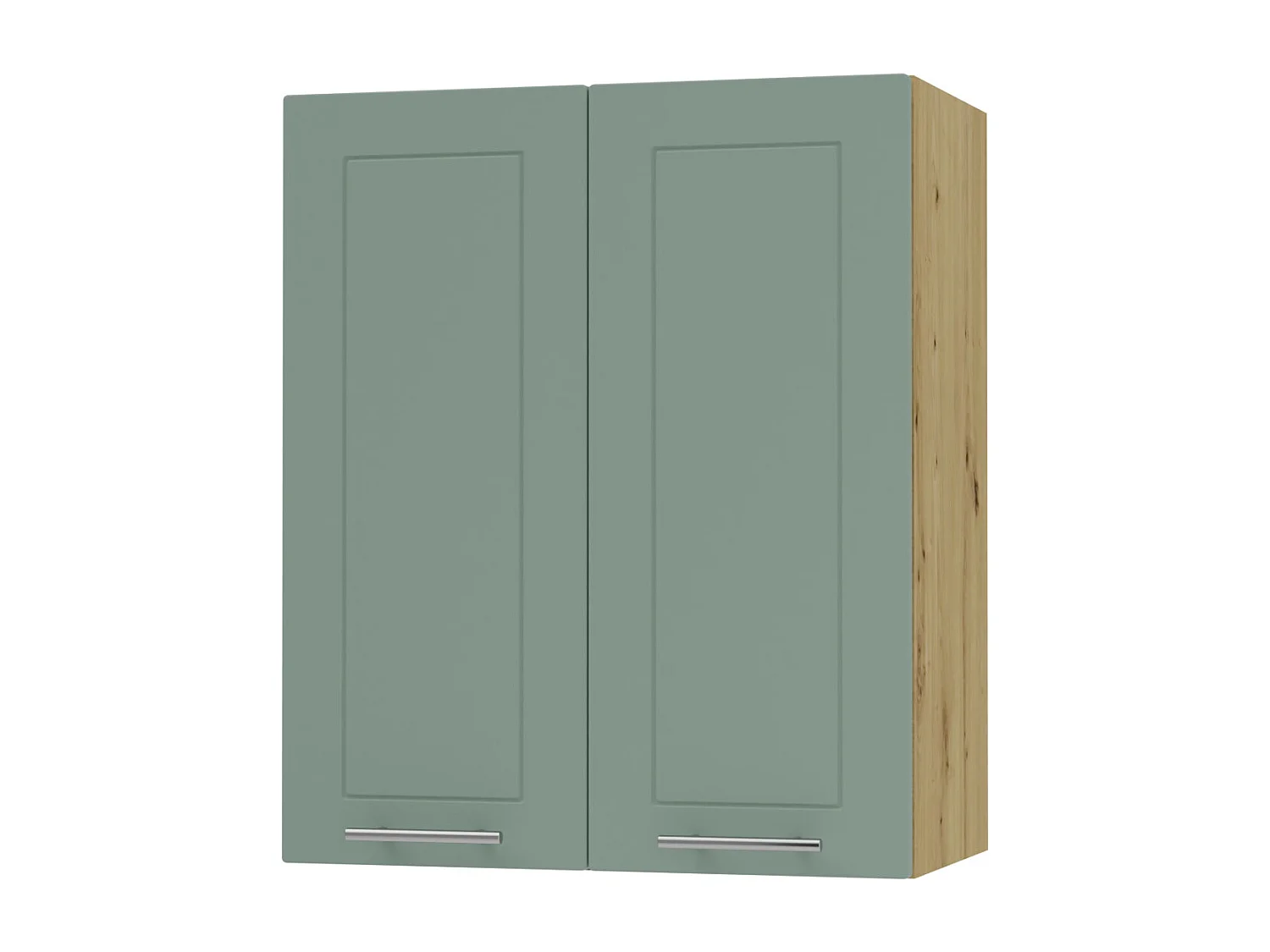 KÜCHENHÄNGESCHRANK Kvantum W3/60 Mint Matt / Eiche Artisan Matt 60 / 32,5 / 72cm