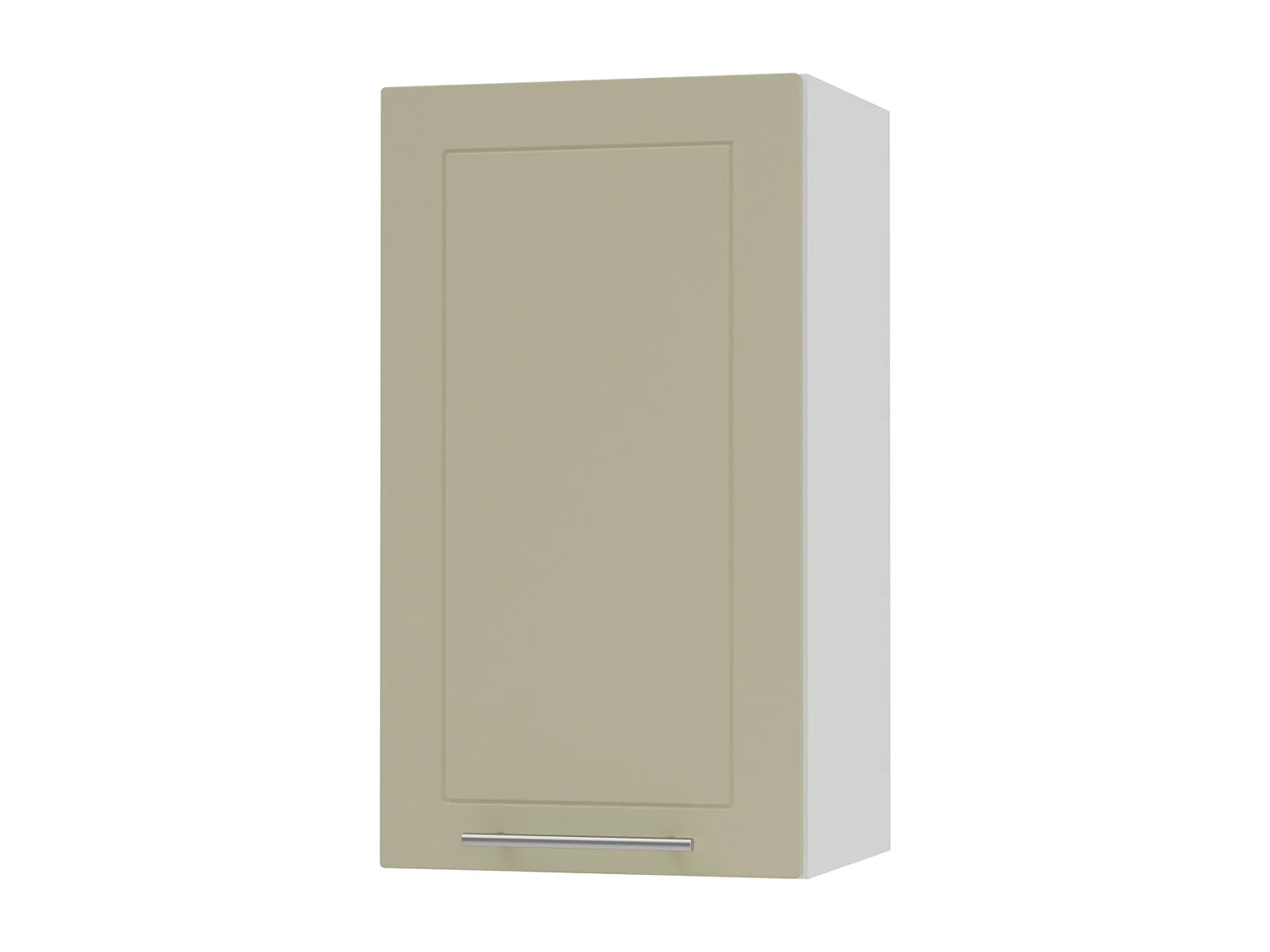 KÜCHENHÄNGESCHRANK Kvantum W2/40 Vanille Matt / Weiß Matt 40 / 32,5 / 72cm