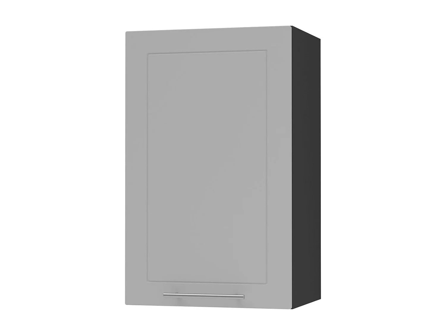 KÜCHENHÄNGESCHRANK Kvantum W2/45 Dust Grey Matt / Schwarz Matt 45 / 32,5 / 72cm