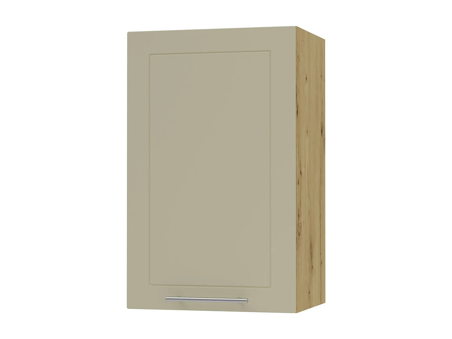 KÜCHENHÄNGESCHRANK Kvantum W2/45 Vanille Matt / Eiche Artisan Matt 45 / 32,5 / 72cm