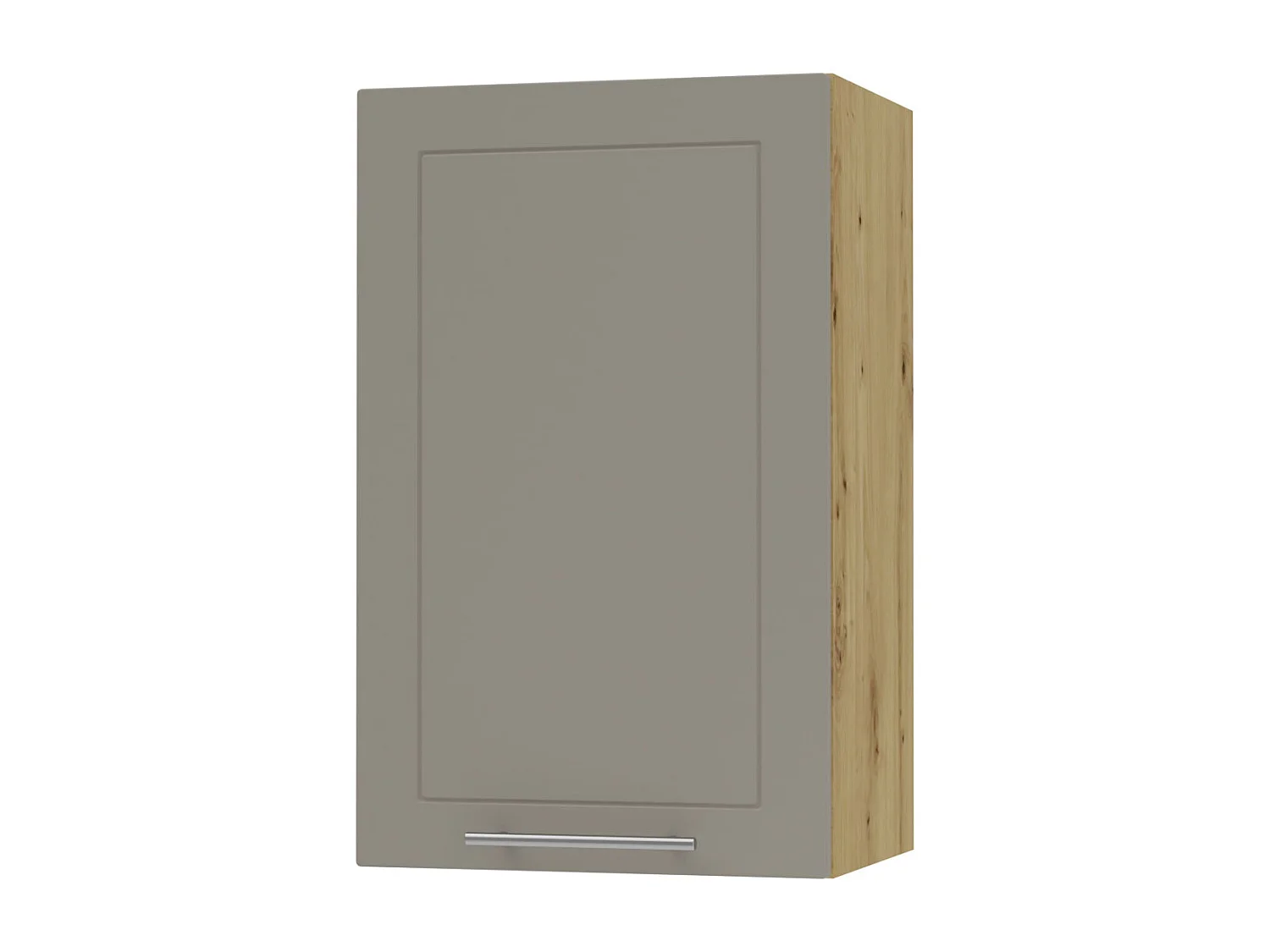 KÜCHENHÄNGESCHRANK Kvantum W2/45 Beige Matt / Eiche Artisan Matt 45 / 32,5 / 72cm