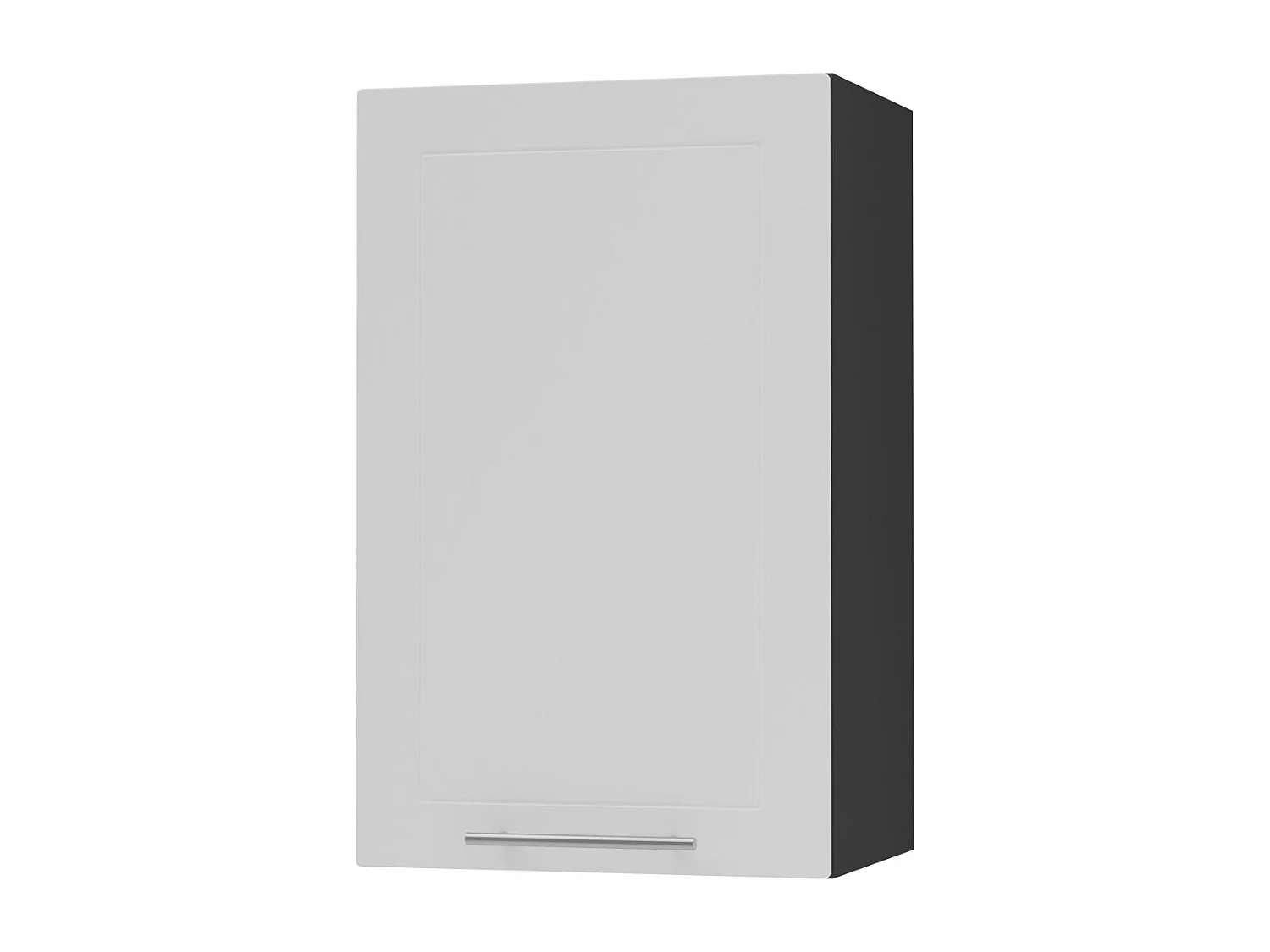 KÜCHENHÄNGESCHRANK Kvantum W2/45 Weiß Matt / Schwarz Matt 45 / 32,5 / 72cm