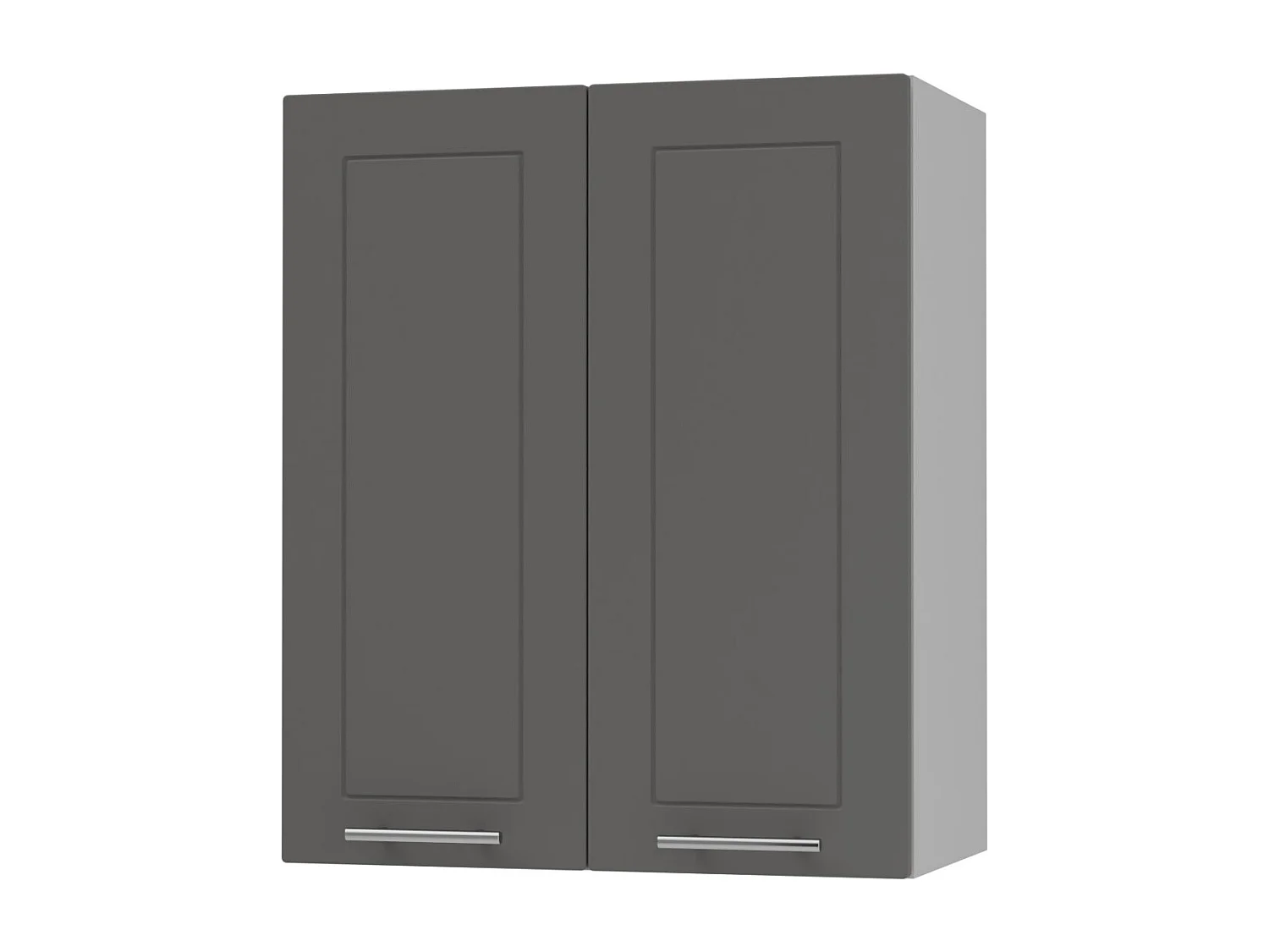 KÜCHENHÄNGESCHRANK Kvantum W3/60 Graphit Matt / Grau Matt 60 / 32,5 / 72cm