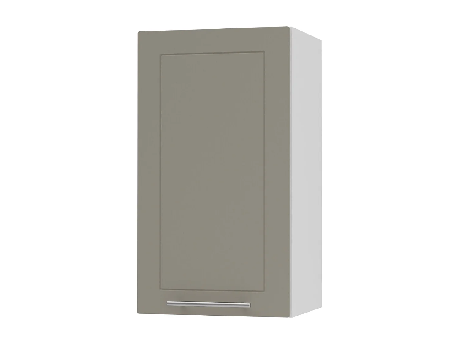 KÜCHENHÄNGESCHRANK Kvantum W2/40 Beige Matt / Weiß Matt 40 / 32,5 / 72cm