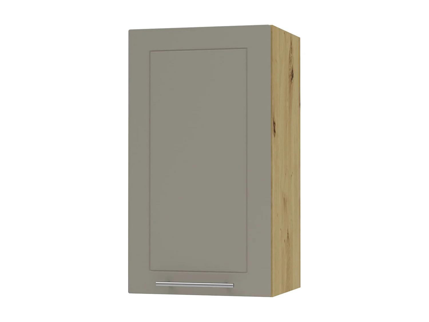 KÜCHENHÄNGESCHRANK Kvantum W2/40 Beige Matt / Eiche Artisan Matt 40 / 32,5 / 72cm