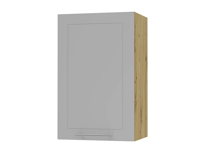KÜCHENHÄNGESCHRANK Kvantum W2/45 Dust Grey Matt / Eiche Artisan Matt 45 / 32,5 / 72cm