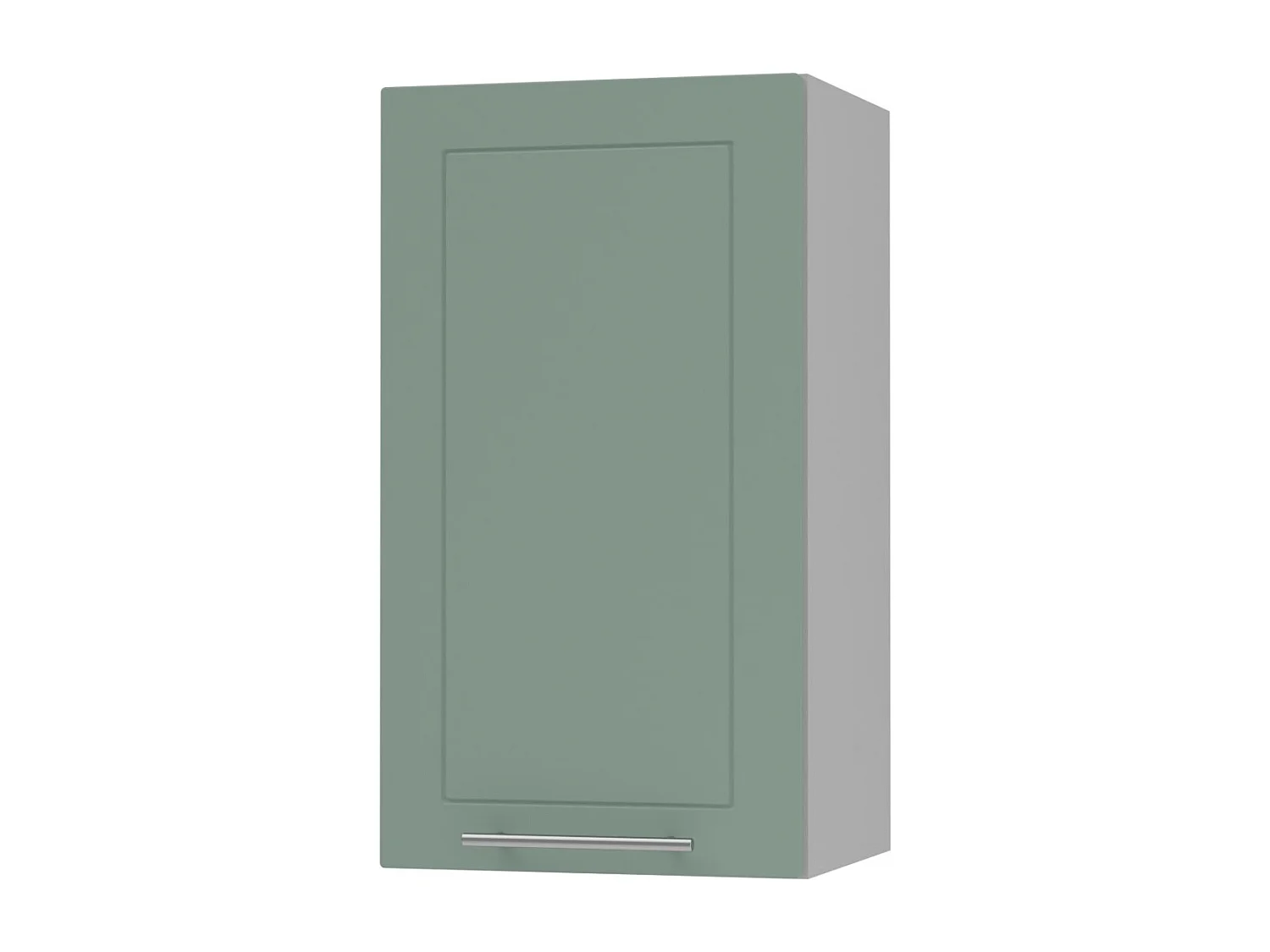 KÜCHENHÄNGESCHRANK Kvantum W2/40 Mint Matt / Grau Matt 40 / 32,5 / 72cm