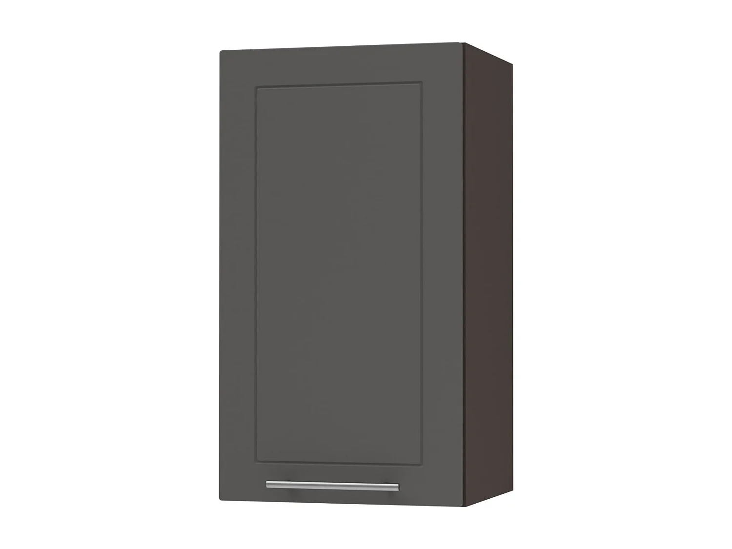 KÜCHENHÄNGESCHRANK Kvantum W2/40 Graphit Matt / Lava Matt 40 / 32,5 / 72cm