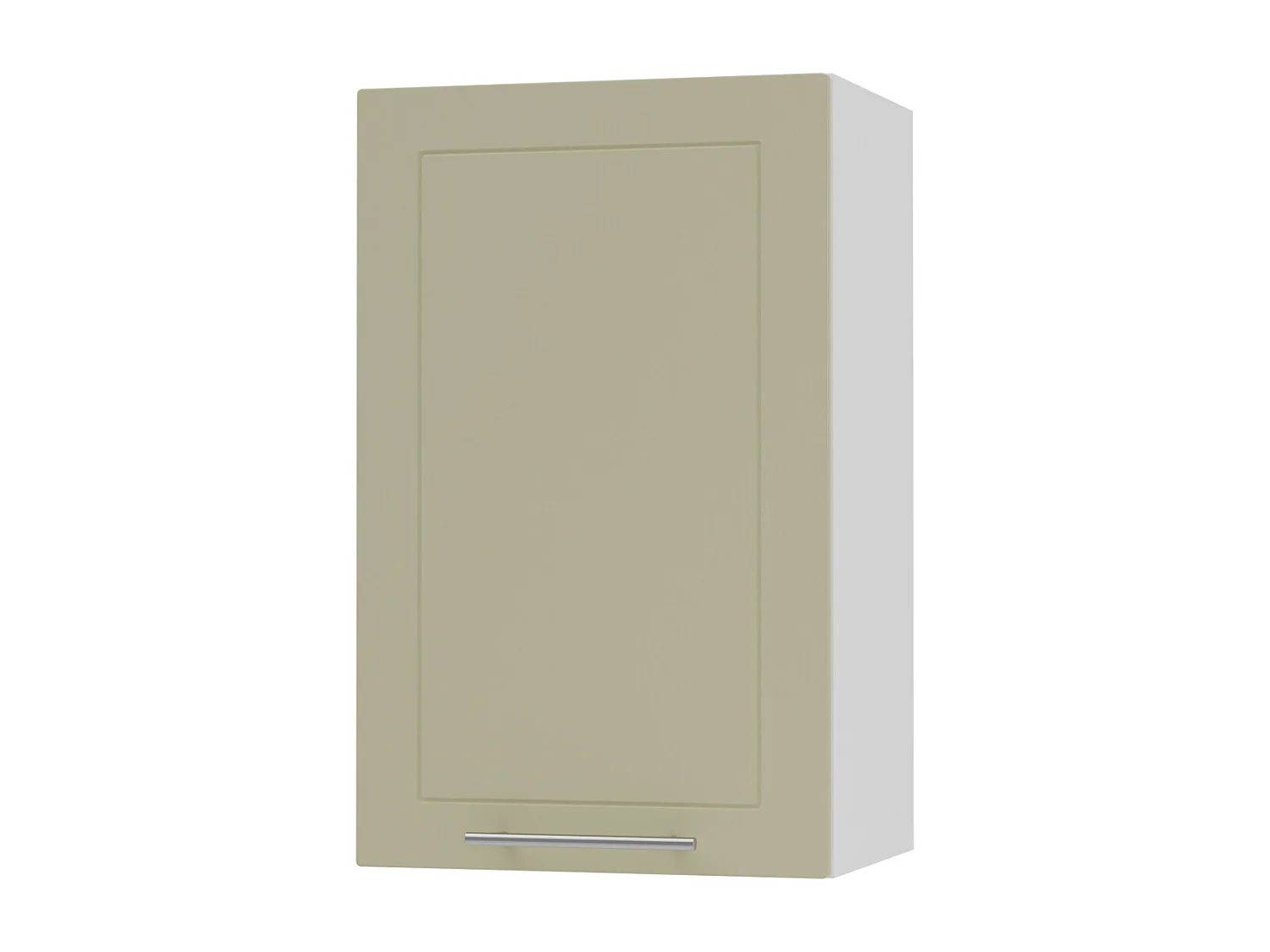 KÜCHENHÄNGESCHRANK Kvantum W2/45 Vanille Matt / Weiß Matt 45 / 32,5 / 72cm