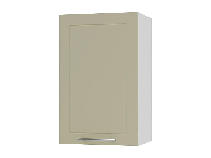 KÜCHENHÄNGESCHRANK Kvantum W2/45 Vanille Matt / Weiß Matt 45 / 32,5 / 72cm