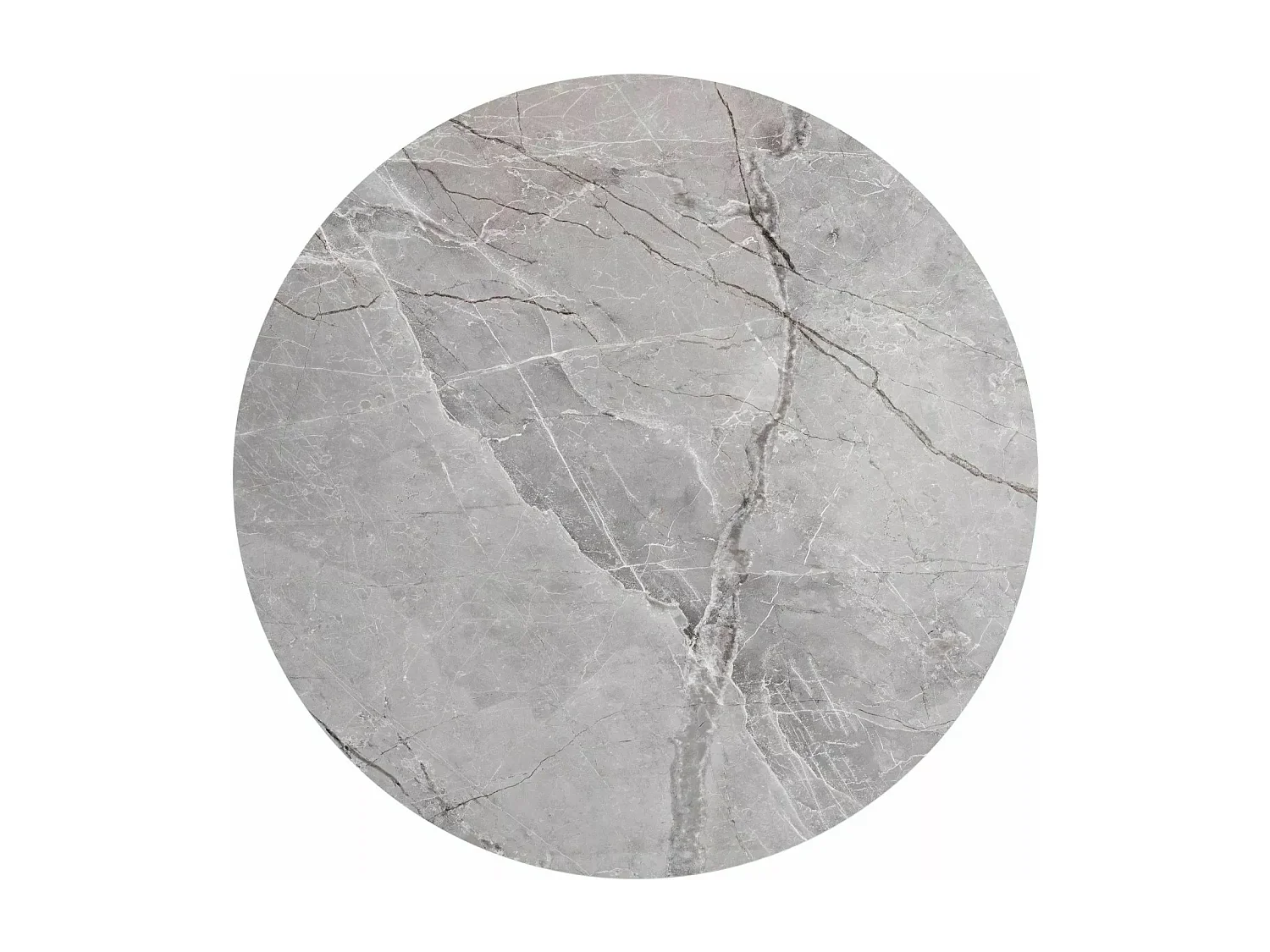 Esstisch Talia (o120x76)/Keramik/Grau