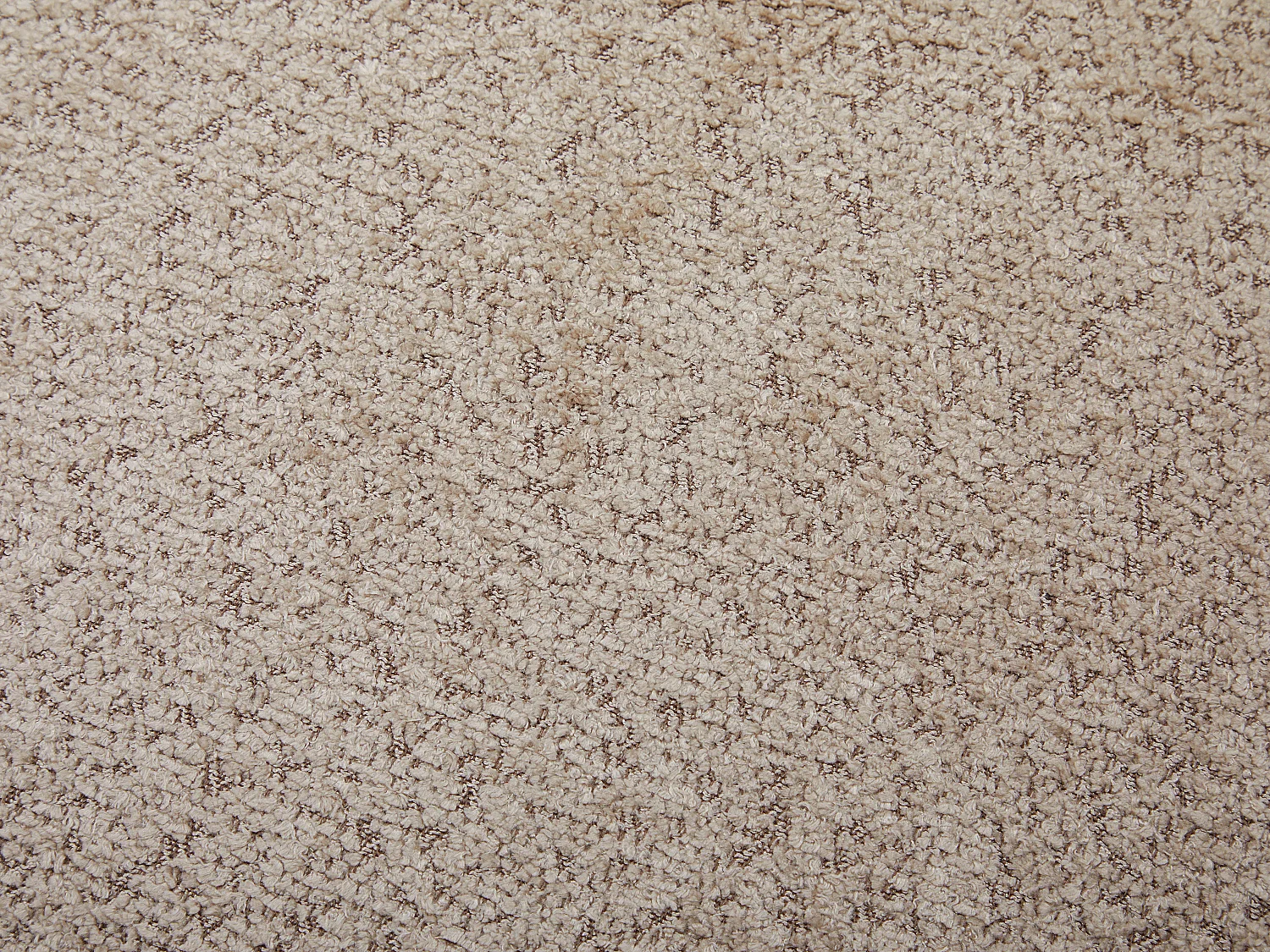 Juego de 6 sillas en tejido bouclé y madera de hevea - Gris topo y negro - WILANA