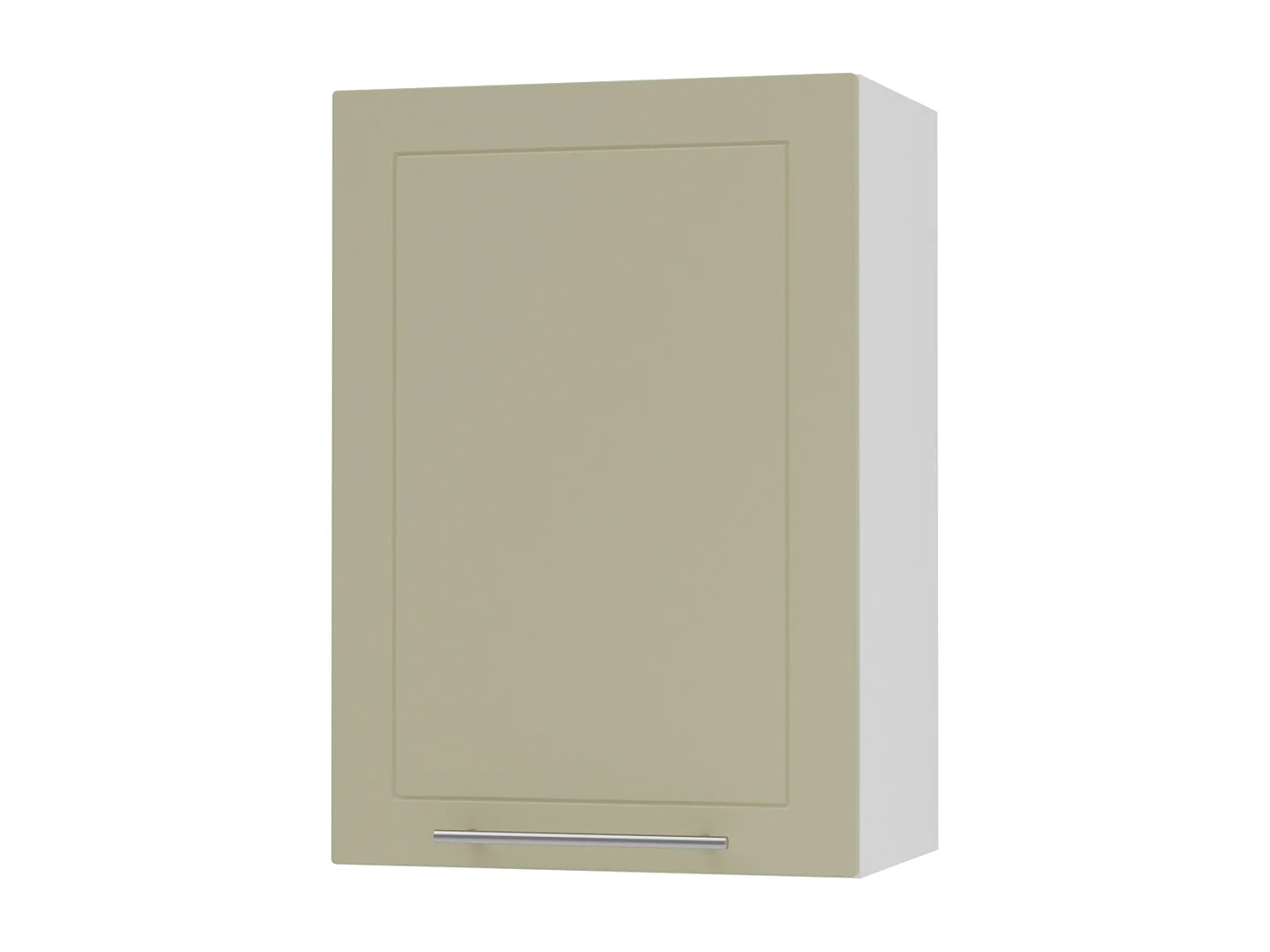 KÜCHENHÄNGESCHRANK Kvantum W2/50 Weiß Matt / Weiß Matt 50 / 32,5 / 72cm