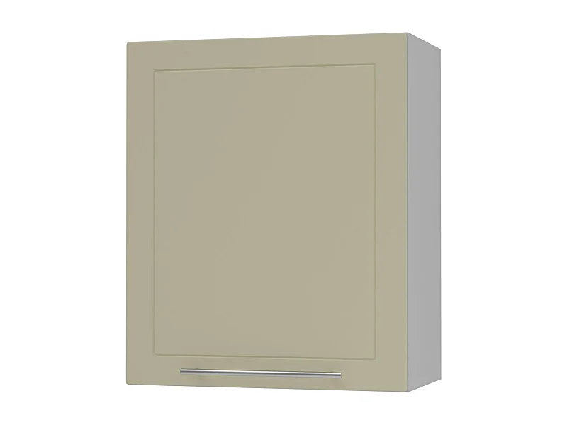 KÜCHENHÄNGESCHRANK Kvantum W2/60 Vanille Matt / Grau Matt 60 / 32,5 / 72cm