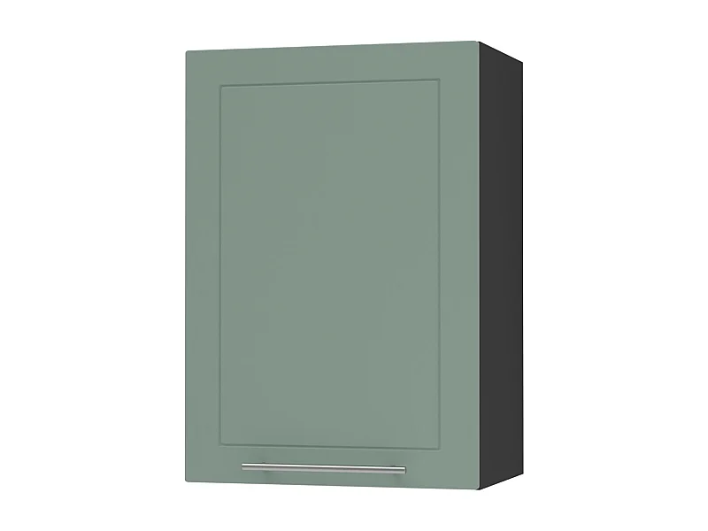 KÜCHENHÄNGESCHRANK Kvantum W2/50 Mint Matt / Schwarz Matt 50 / 32,5 / 72cm