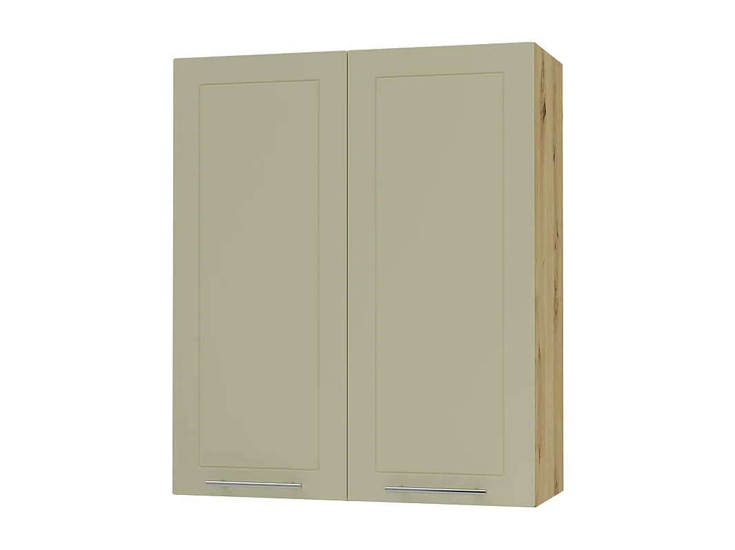 KÜCHENHÄNGESCHRANK Kvantum W4/80 Vanille Matt / Eiche Artisan Matt 80 / 32,5 / 96cm