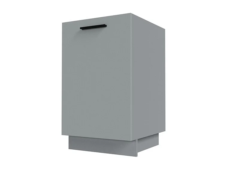 KÜCHENUNTERSCHRANK Bonn Dust Grey Matt / Grau Matt 50 / 50 / 82cm