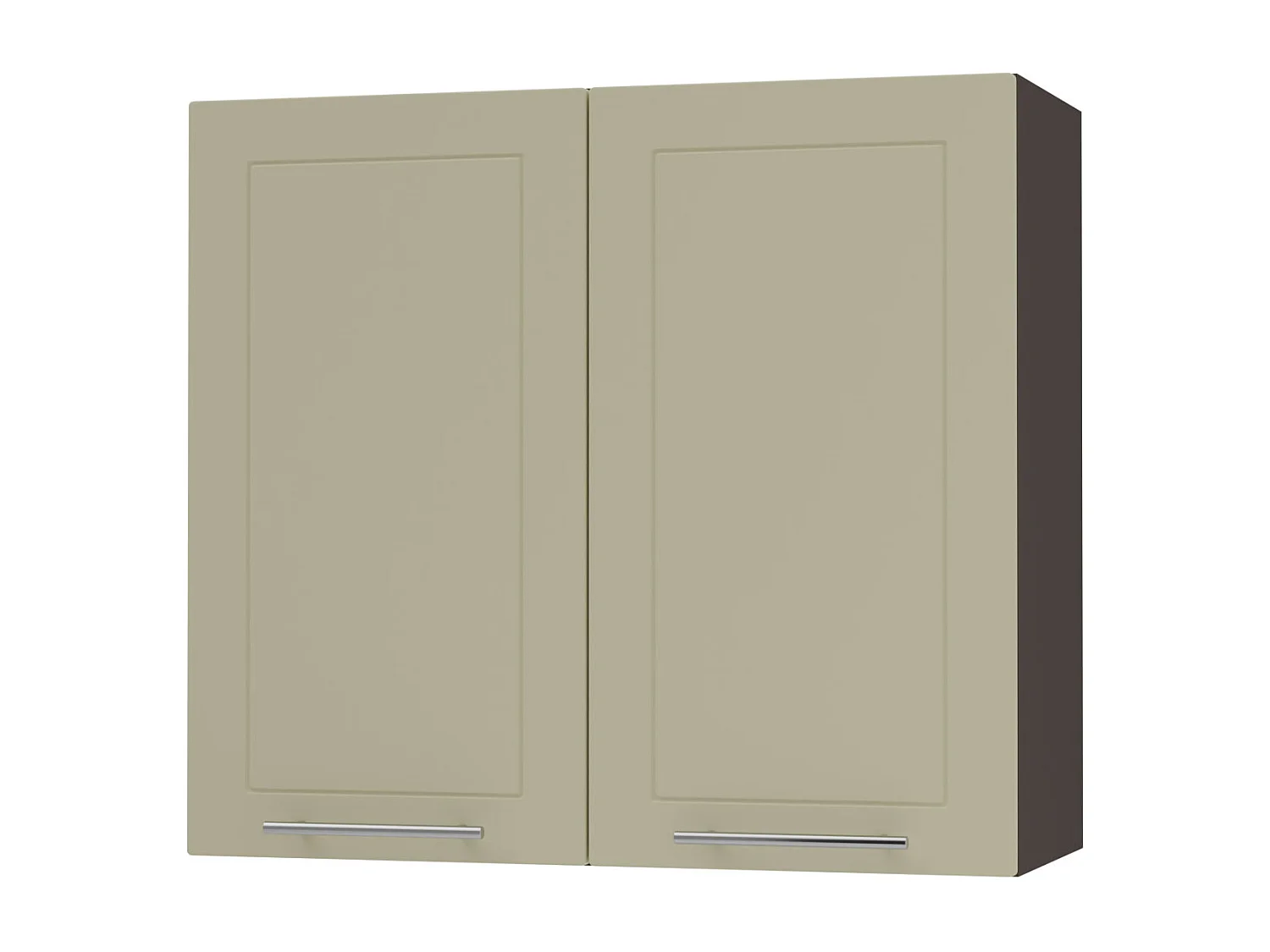 KÜCHENHÄNGESCHRANK Kvantum W3/80 Vanille Matt / Lava Matt 80 / 32,5 / 72cm