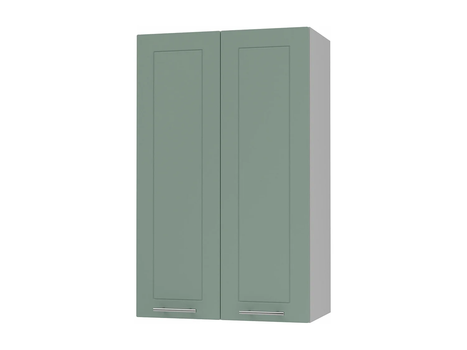 KÜCHENHÄNGESCHRANK Kvantum W4/60 Mint Matt / Grau Matt 60 / 32,5 / 96cm