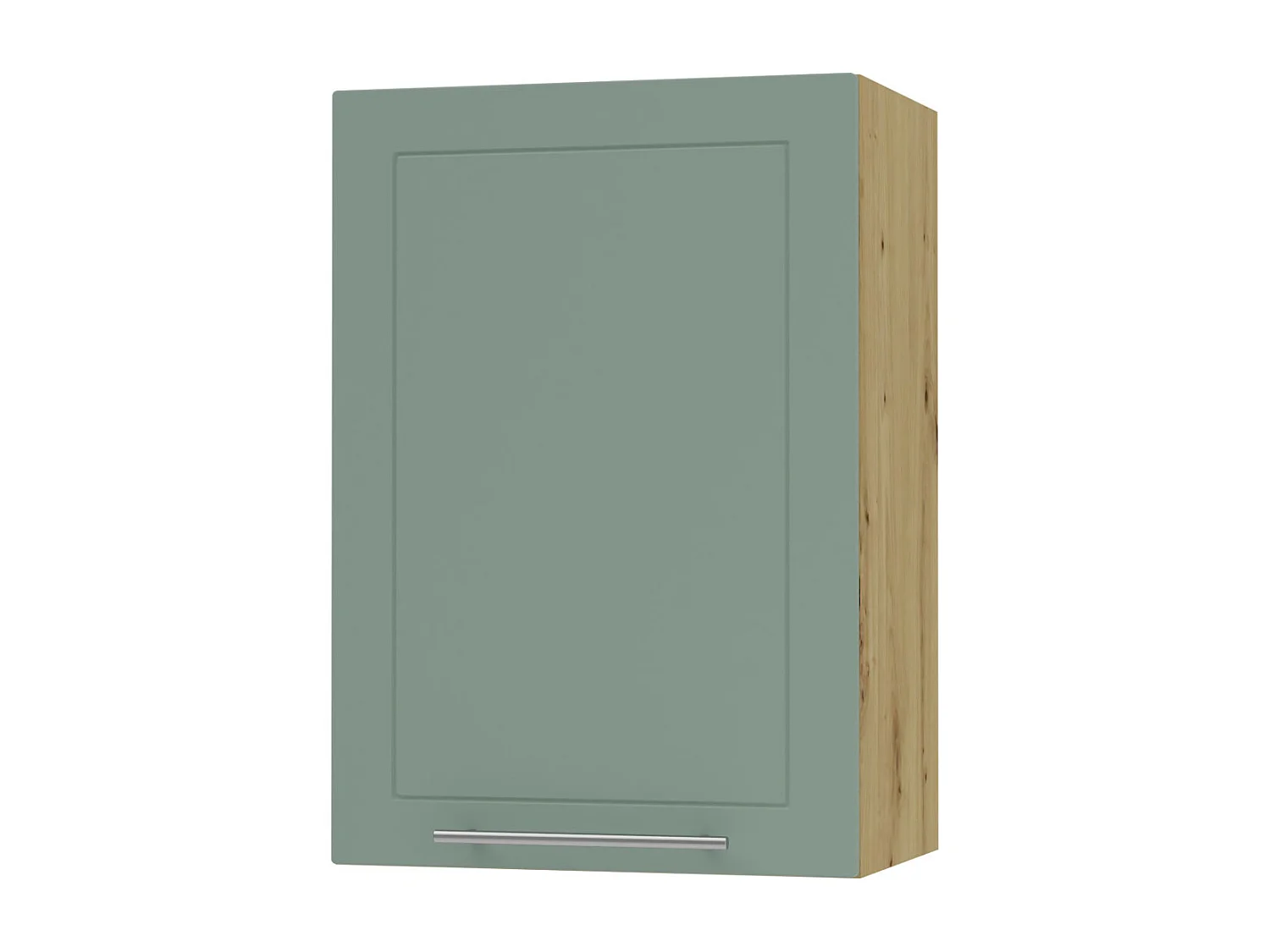KÜCHENHÄNGESCHRANK Kvantum W2/50 Mint Matt / Eiche Artisan Matt 50 / 32,5 / 72cm