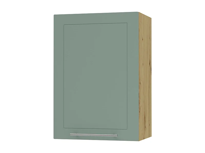 KÜCHENHÄNGESCHRANK Kvantum W2/50 Mint Matt / Eiche Artisan Matt 50 / 32,5 / 72cm