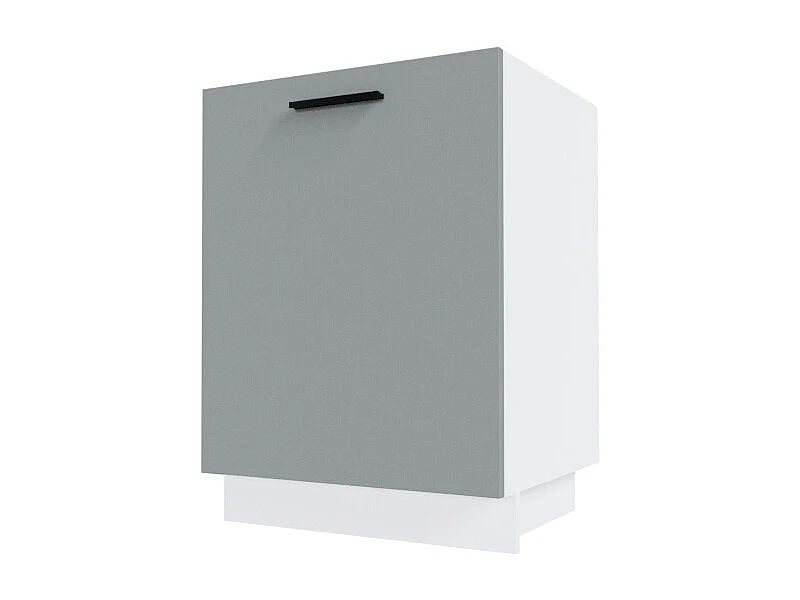 KÜCHENUNTERSCHRANK Bonn D1D/60 Dust Grey Matt / Weiß Matt 60 / 50 / 82cm