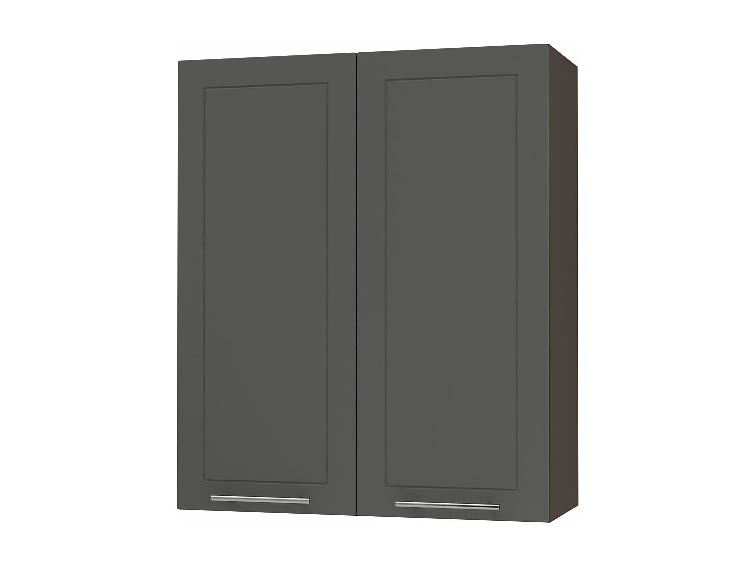 KÜCHENHÄNGESCHRANK Kvantum W4/80 Graphit Matt / Lava Matt 80 / 32,5 / 96cm