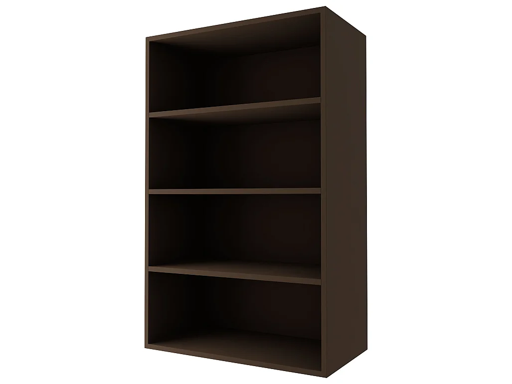 KÜCHENHÄNGESCHRANK Kvantum W4/60 Graphit Matt / Schwarz Matt 60 / 32,5 / 96cm