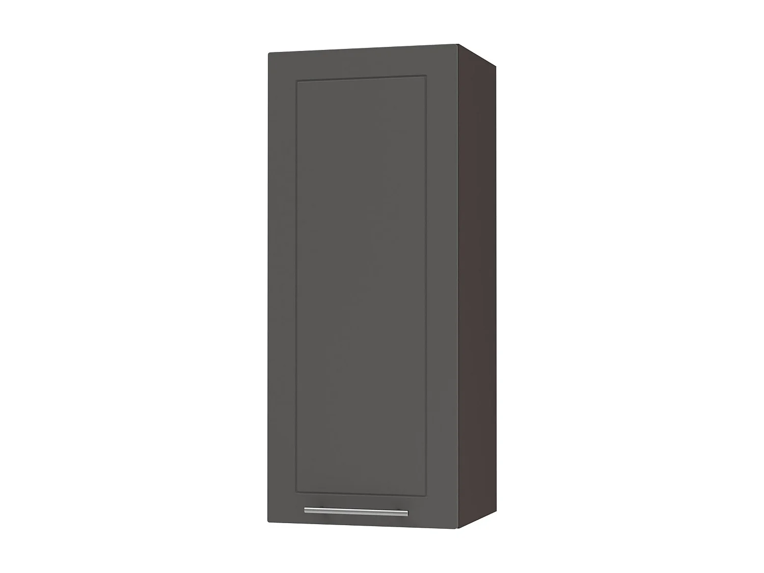 KÜCHENHÄNGESCHRANK Kvantum W4/40 Graphit Matt / Lava Matt 40 / 32,5 / 96cm