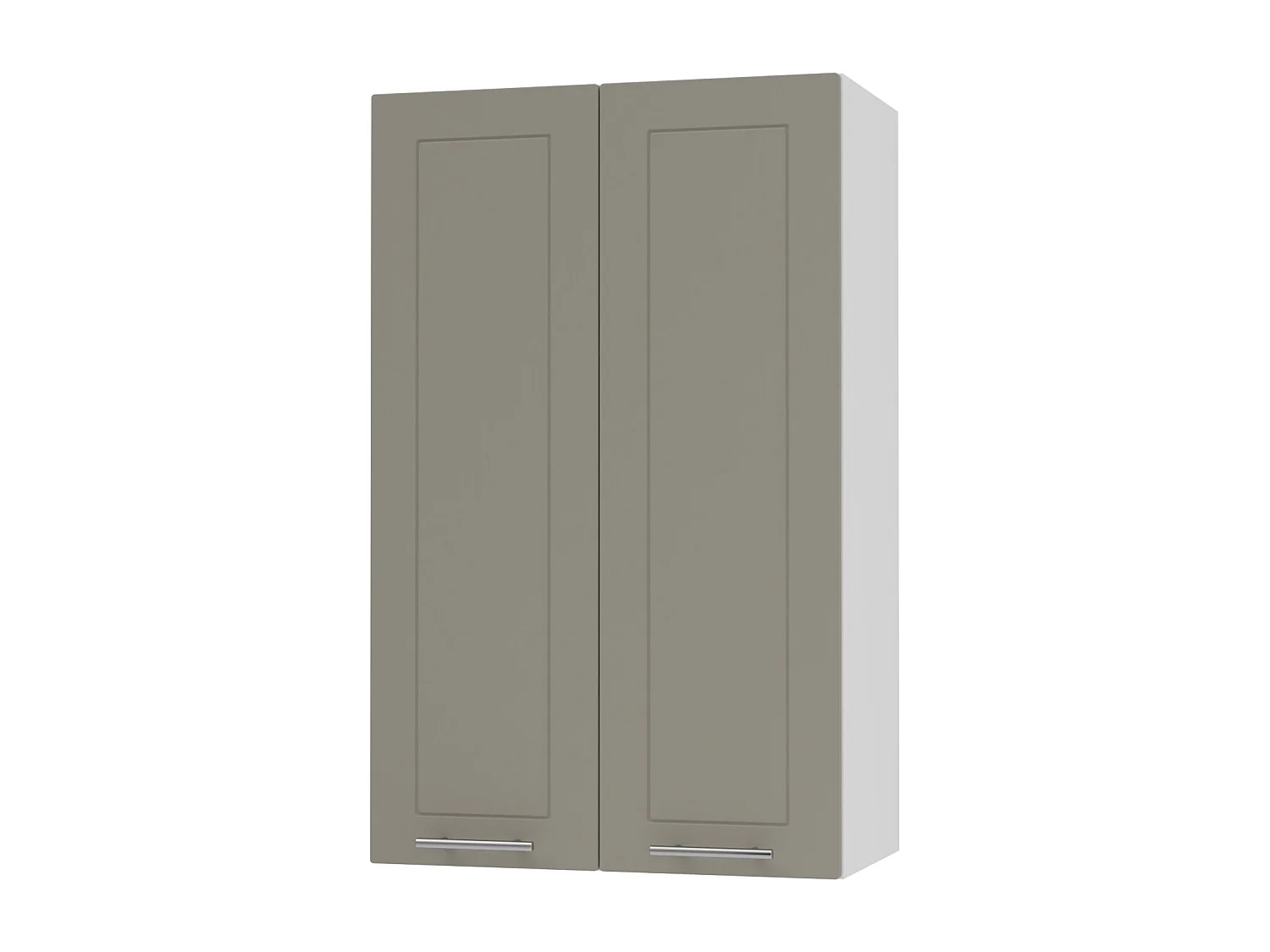 KÜCHENHÄNGESCHRANK Kvantum W4/60 Beige Matt / Weiß Matt 60 / 32,5 / 96cm