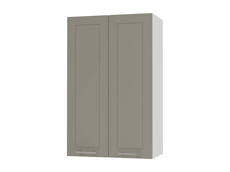 KÜCHENHÄNGESCHRANK Kvantum W4/60 Beige Matt / Weiß Matt 60 / 32,5 / 96cm