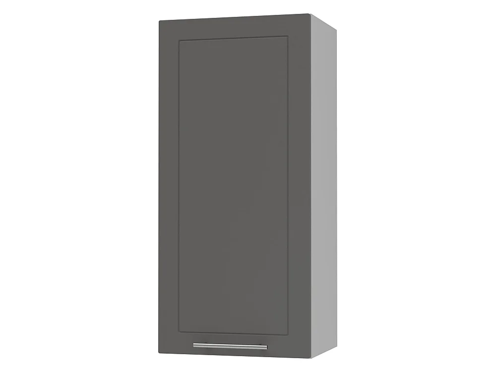 KÜCHENHÄNGESCHRANK Kvantum W4/45 Graphit Matt / Grau Matt 45 / 32,5 / 96cm