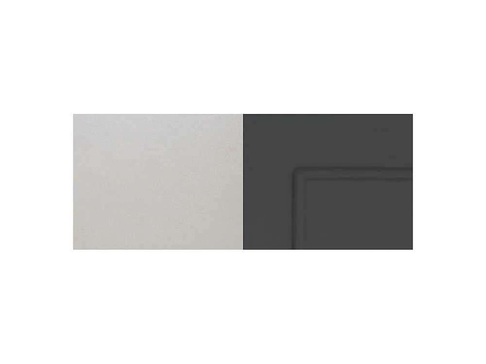 KÜCHENHÄNGESCHRANK Kvantum W4/45 Graphit Matt / Grau Matt 45 / 32,5 / 96cm