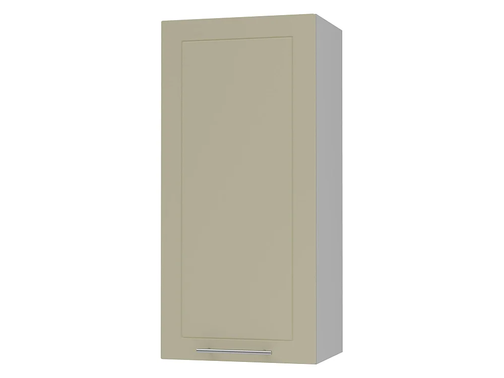 KÜCHENHÄNGESCHRANK Kvantum W4/45 Vanille Matt / Grau Matt 45 / 32,5 / 96cm