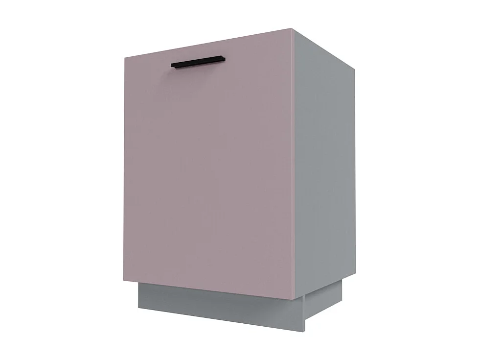 KÜCHENUNTERSCHRANK Bonn D1D/60 Rosé Kupfer Matt / Grau Matt 60 / 50 / 82cm