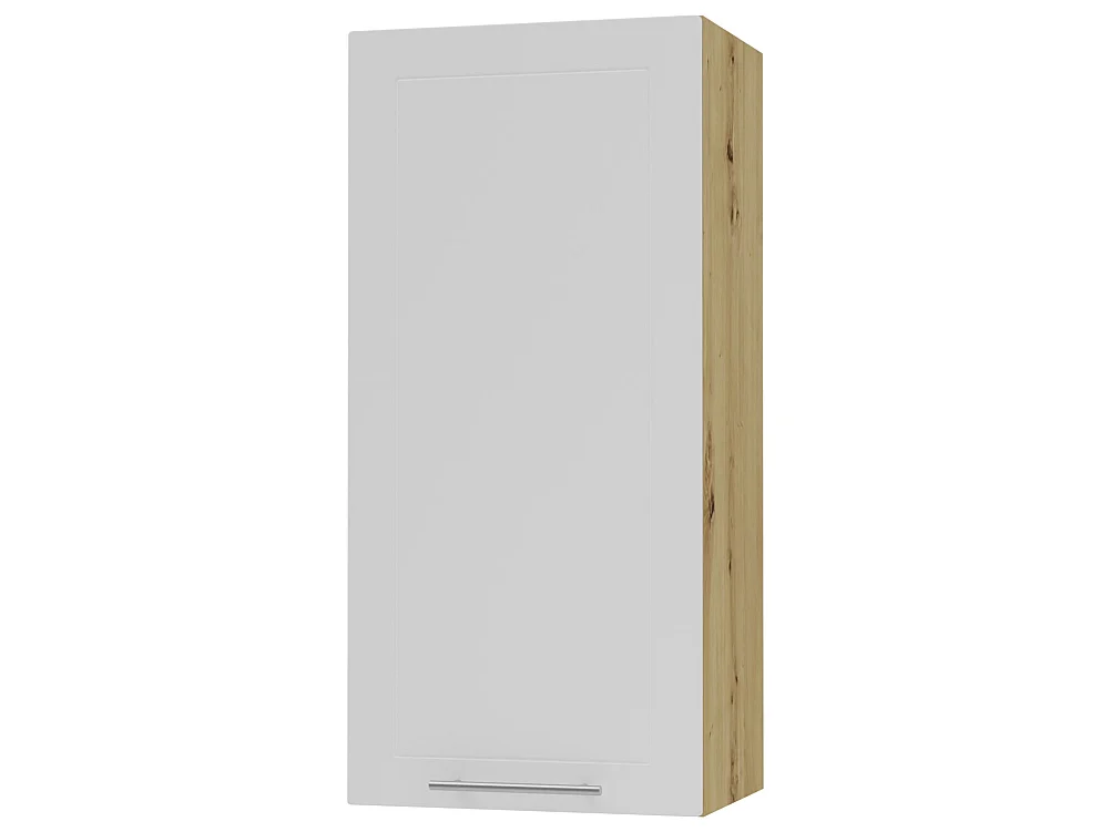 KÜCHENHÄNGESCHRANK Kvantum W4/45 Weiß Matt / Eiche Artisan Matt 45 / 32,5 / 96cm