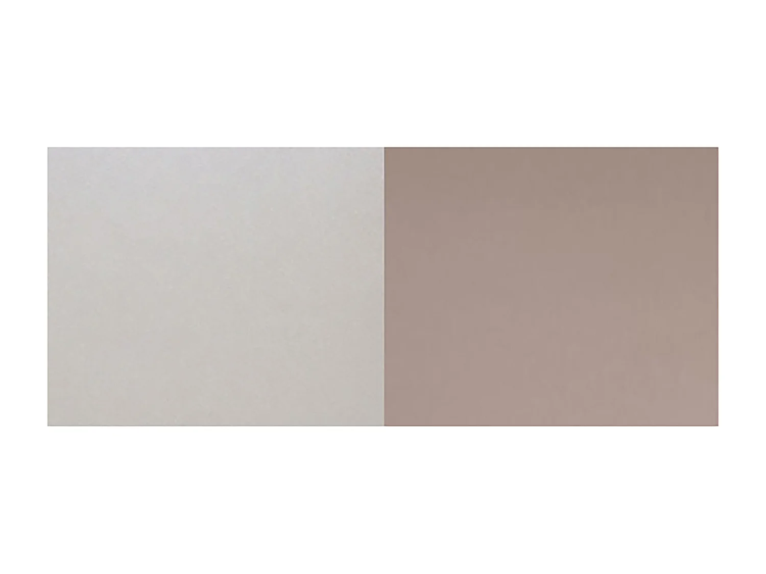 KÜCHENUNTERSCHRANK Bonn Rosé Kupfer Matt / Grau Matt 50 / 50 / 82cm