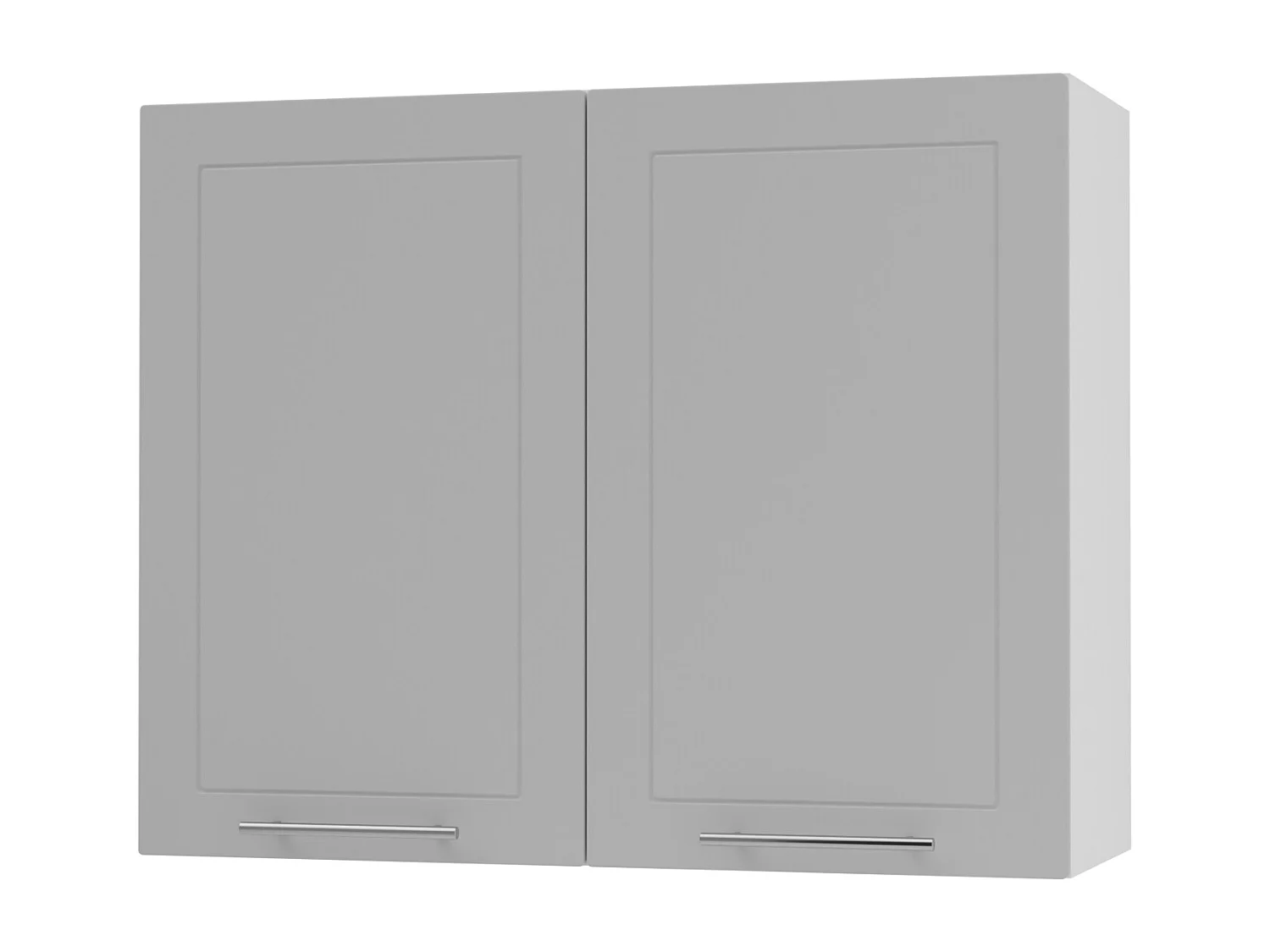KÜCHENHÄNGESCHRANK Kvantum W3/80 Dust Grey Matt / Weiß Matt 80 / 32,5 / 72cm