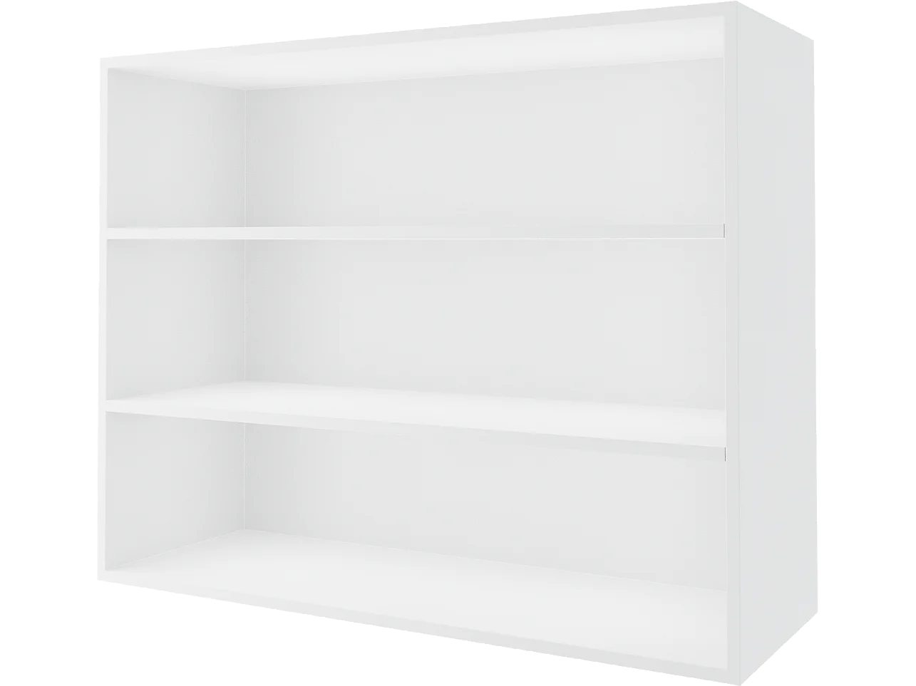 KÜCHENHÄNGESCHRANK Kvantum W3/90 Weiß Matt / Eiche Artisan Matt 90 / 32,5 / 72cm