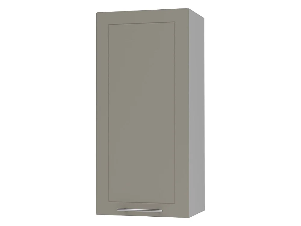 KÜCHENHÄNGESCHRANK Kvantum W4/45 Beige Matt / Grau Matt 45 / 32,5 / 96cm