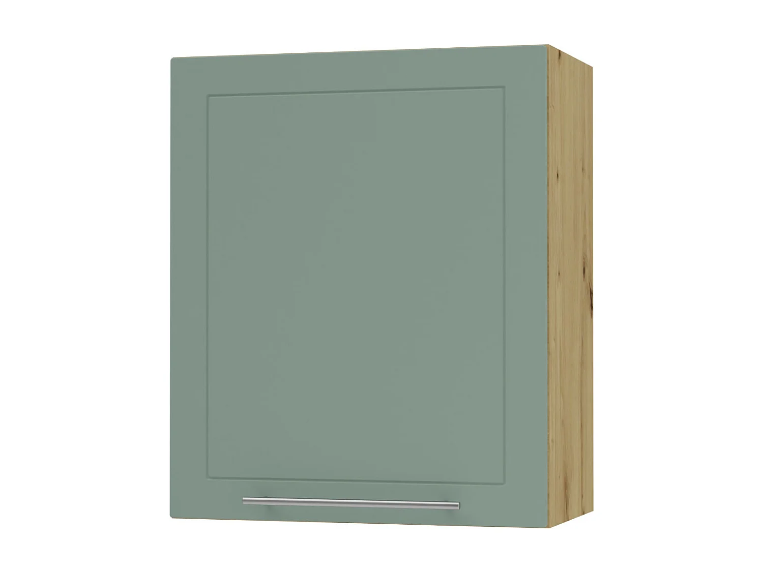 KÜCHENHÄNGESCHRANK Kvantum W2/60 Mint Matt / Eiche Artisan Matt 60 / 32,5 / 72cm