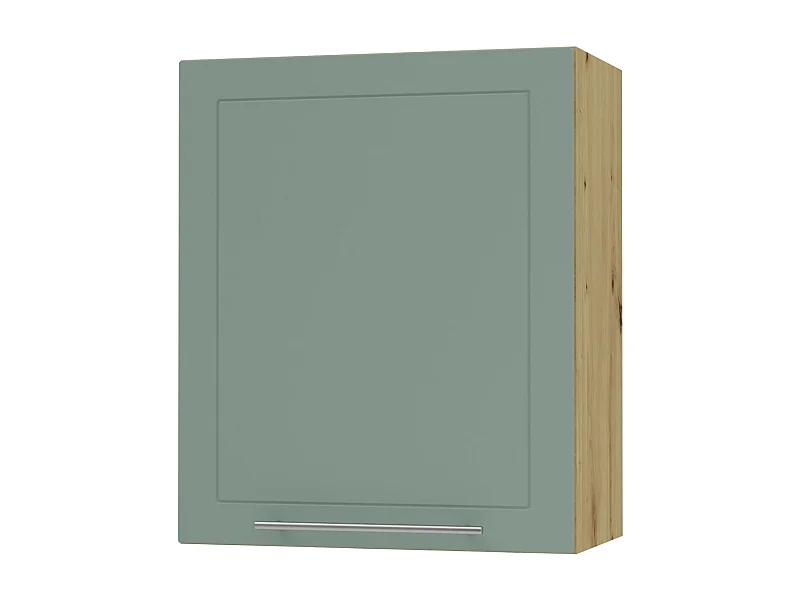 KÜCHENHÄNGESCHRANK Kvantum W2/60 Mint Matt / Eiche Artisan Matt 60 / 32,5 / 72cm