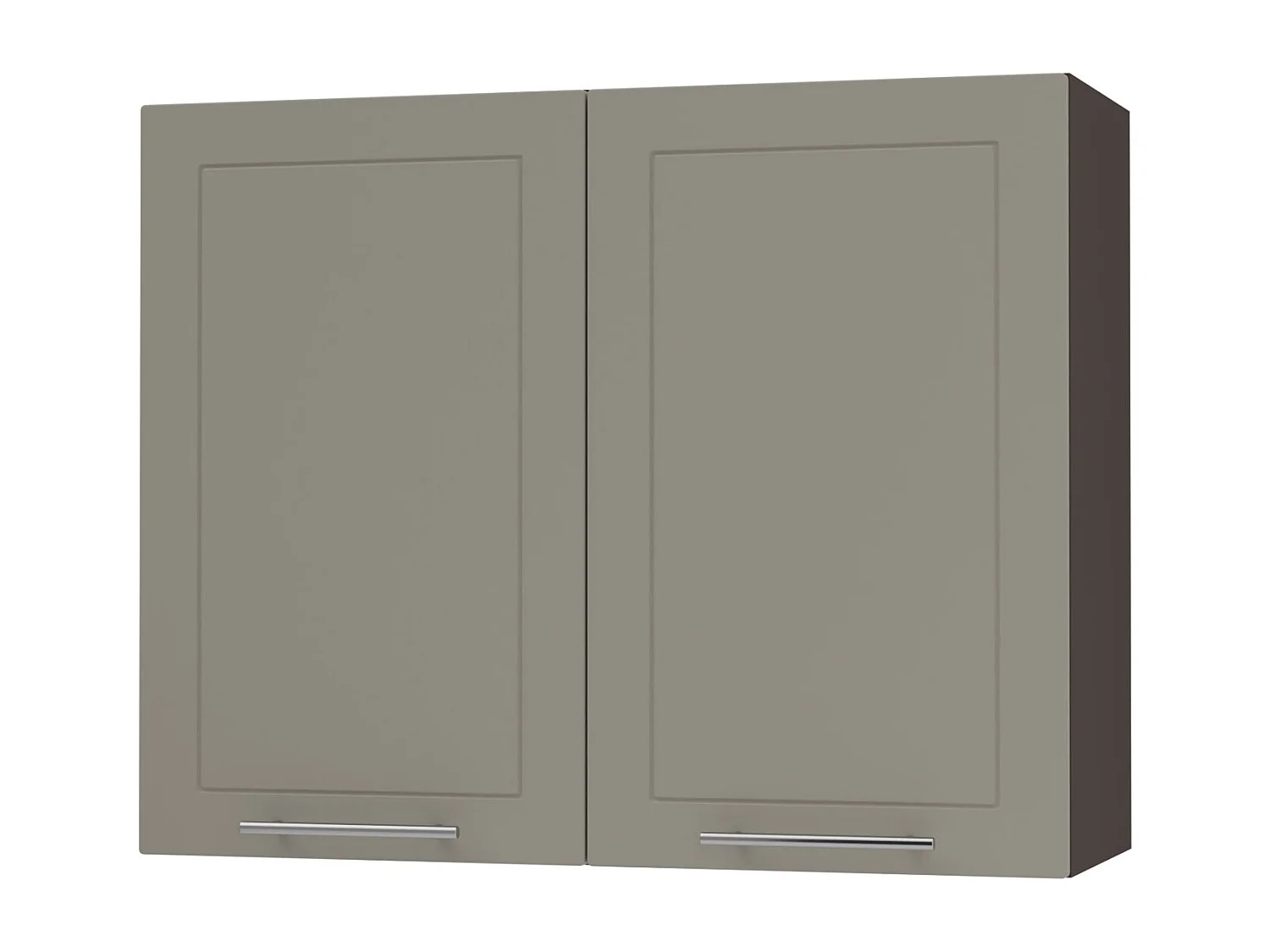 KÜCHENHÄNGESCHRANK Kvantum W3/90 Beige Matt / Lava Matt 90 / 32,5 / 72cm
