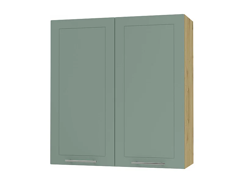 KÜCHENHÄNGESCHRANK Kvantum W4/90 Mint Matt / Eiche Artisan Matt 90 / 32,5 / 96cm