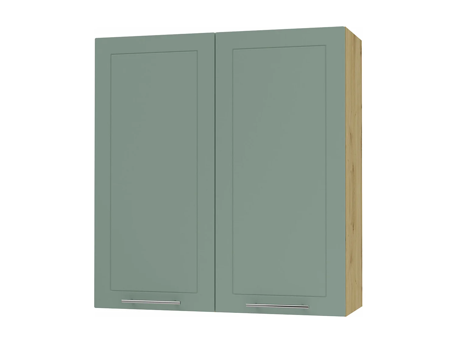 KÜCHENHÄNGESCHRANK Kvantum W4/90 Mint Matt / Eiche Artisan Matt 90 / 32,5 / 96cm