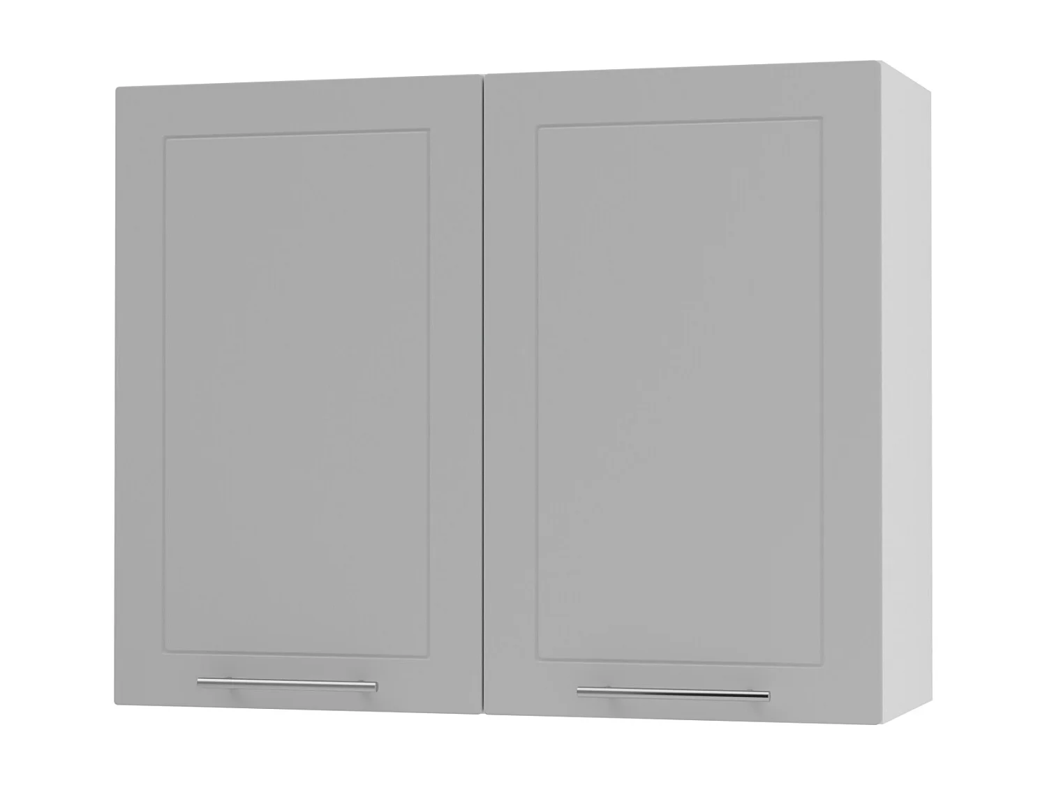 KÜCHENHÄNGESCHRANK Kvantum W3/90 Dust Grey Matt / Weiß Matt 90 / 32,5 / 72cm